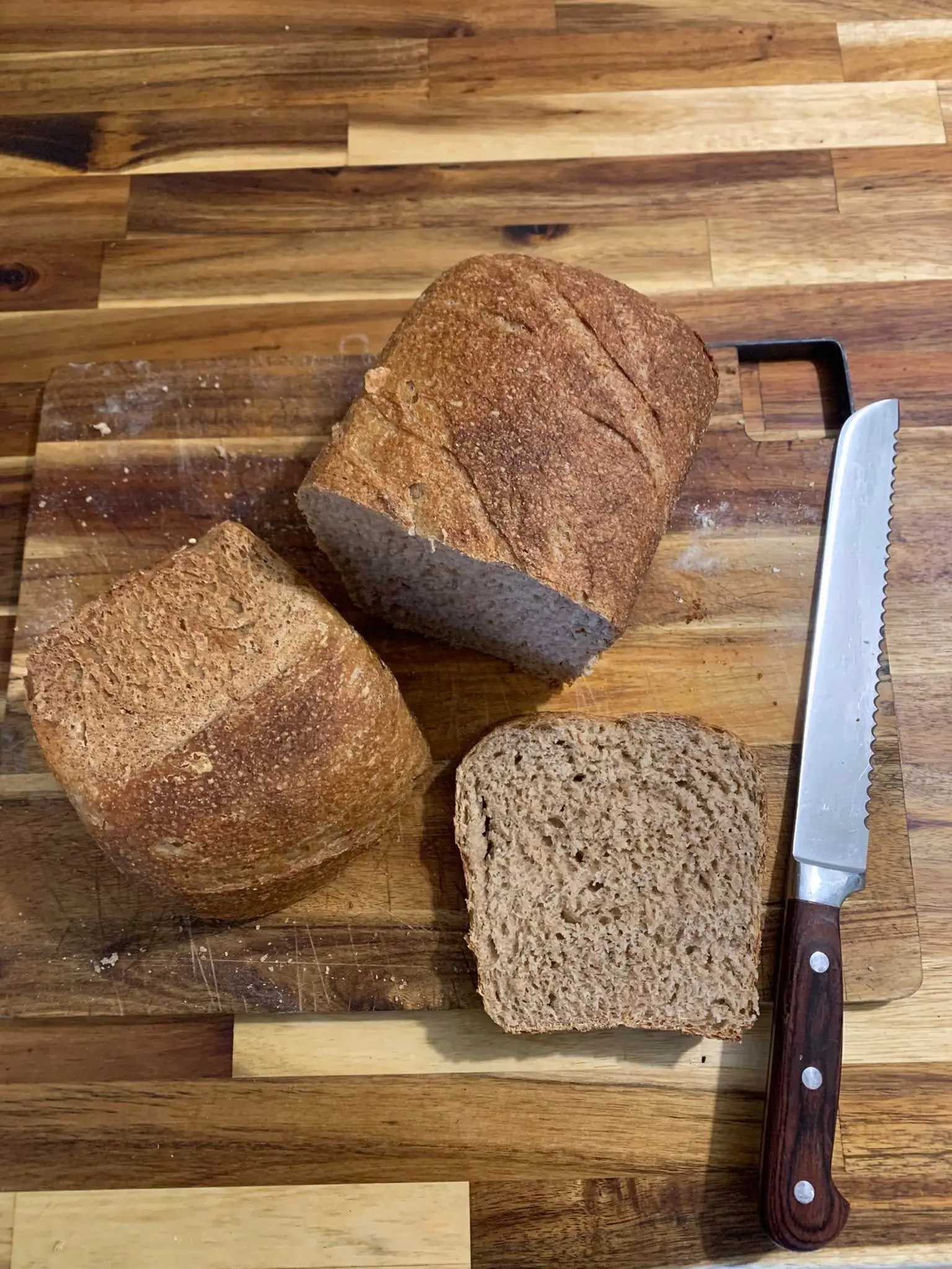 Honey Wheat Sandwich Loaf